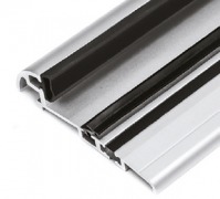 Próg aluminiowy z przekładką termiczną i dwiema uszczelkami